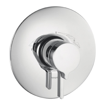 Hansgrohe Metris S Thermobalance III -  that caused all the problems.  We loved the fact that the temp and water control were all in one unit.